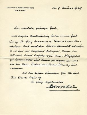 Foto 2 : RAUSCHER, Ulrich. Deutscher Diplomat und Journalist, 1919...
