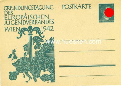 GANZSACHE-POSTKARTE 1942 zur Gründung des...