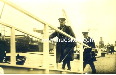 PHOTO 9x14cm: Reichspräsident Paul von Hindenburg...