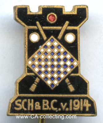 SCHACH & BILLARD CLUB VON 1914. Mitgliedsabzeichen...