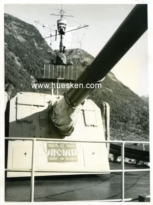 GROSSES PHOTO 24x16cm: Geschützturm 'Arno Baier'...