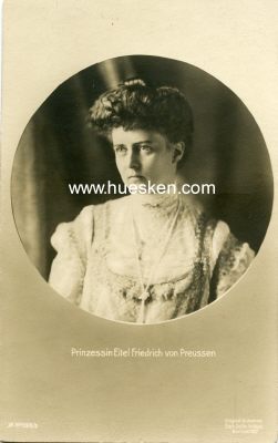 PHOTO-POSTKARTE Prinzessin Eitel Friedrich von Preussen