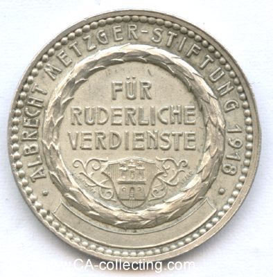 Foto 2 : GERMANIA-RUDER-CLUB HAMBURG 1853. Medaille 'Für...