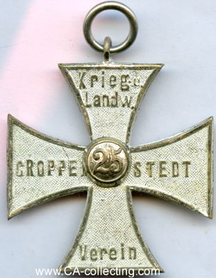 CROPPENSTEDT. Kreuz des Krieger- und Landwehrverein...