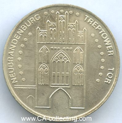 Photo 2 : NEUBRANDENBURG. Medaille 'Neubrandenburg - Treptower...
