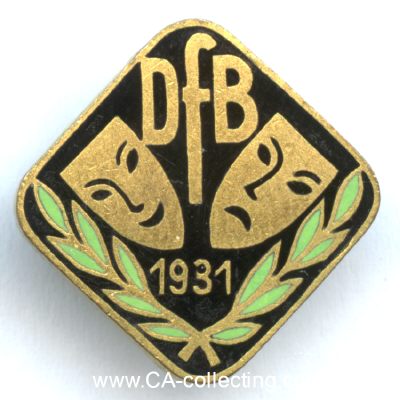 BARSINGHAUSEN. Gründungsabzeichen '1931' der Deister...