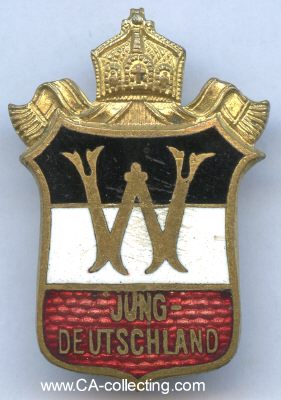 JUNGDEUTSCHLAND. Mitgliedsabzeichen 1911. Bronze...