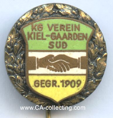 GAARDEN (KIEL). Bronzenes Ehrenzeichen des...