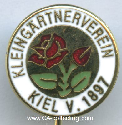 KIEL. Abzeichen des Kleingärtnerverein Kiel von...