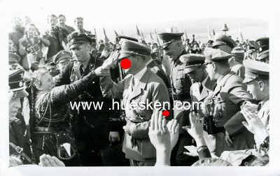 ADOLF HITLER - PHOTO 9x14cm: Hitler mit...