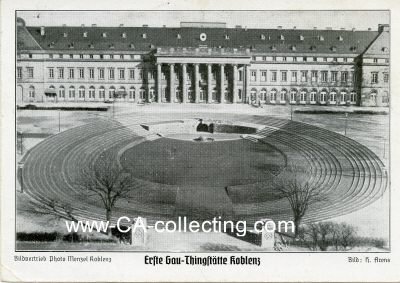 PHOTO-POSTKARTE 'Erste Gau-Thingstätte Koblenz'....