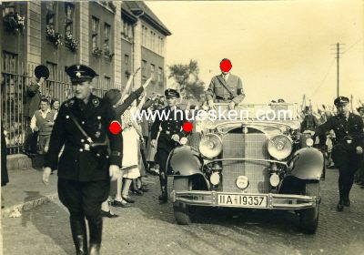 ADOLF HITLER - PHOTO 11x8cm: Hitler mit...