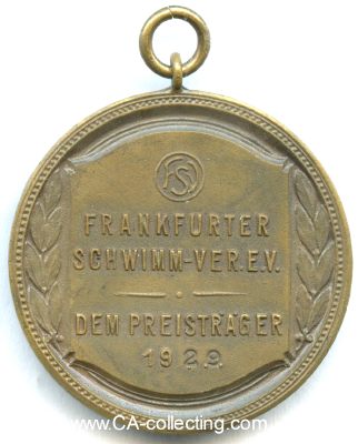 Photo 2 : FRANKFURT/MAIN. Medaille des Frankfurter Schwimm-Verein....