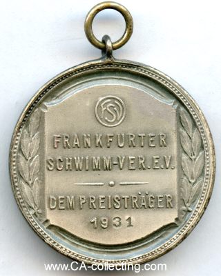 Photo 2 : FRANKFURT/MAIN. Medaille des Frankfurter Schwimm-Verein...