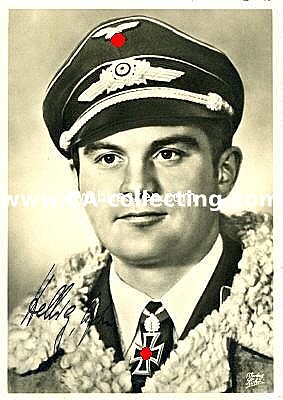 HELBIG, Joachim. Oberst der Luftwaffe, Kampfflieger und...