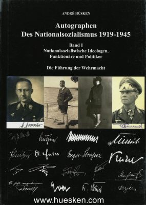 Autographen des Nationalsozialismus 1919-1945 Hüsken Autogramme Signatur Band 2 