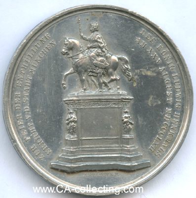 Photo 2 : MÜNCHEN. Medaille 1857 (von Alois Stanger) zur Feier...