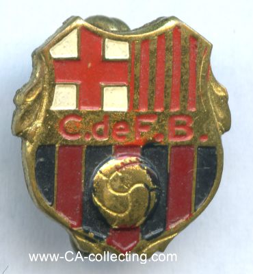 FC BARCELONA (Spanien). Vereinsabzeichen um 1950 mit...