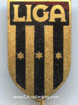 LIGA (Zigarettenmarke). Firmenabzeichen 1930er-Jahre....