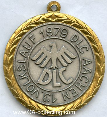 AACHEN. Siegermedaille des Deutschen Leichtathletik-Club...