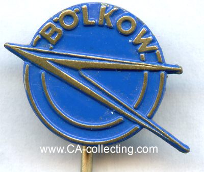 BÖLKOW-FLUGZEUGWERKE. Firmenabzeichen. Bronze...