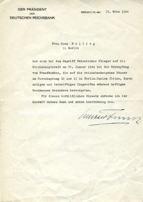 Photo 2 : FUNK, Walther. Reichswirtschaftsminister,...