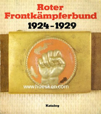 ROTER FRONTKÄMPFERBUND 1924-1929....