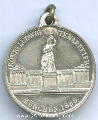 Photo 2 : MÜNCHEN. Medaille zur König Ludwig...