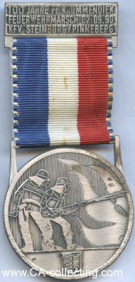 KRUMMENDIEK. Medaille 1990 des Landes-Feuerwehrverband...