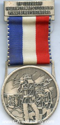 LUTZHORN. Medaille 1989 des Landes-Feuerwehrverband...