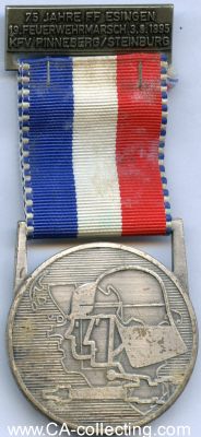 ESINGEN. Medaille 1995 des Landes-Feuerwehrverband...