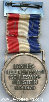 Foto 2 : EUTIN. Medaille 1976 des Landes-Feuerwehrverband...