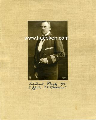 FUNKE, Felix. Kaiserlicher Vizeadmiral, Chef des II....