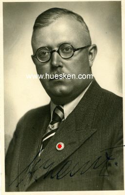 LOHSE, Hinrich. NSDAP-Gauleiter Schleswig-Holstein,...