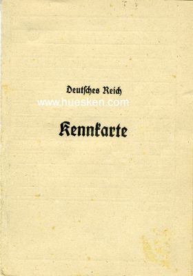 Foto 2 : BAD GANDERSHEIM. Kennkarte Deutsches Reich ausgestellt...