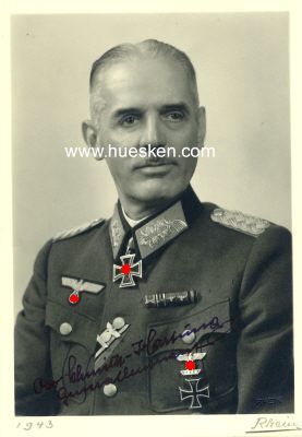 SCHMIDT-HARTUNG, Otto. Generalleutnant des Heeres,...