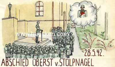 Foto 3 : STÜLPNAGEL, Siegfried von. Generalmajor des Heeres,...