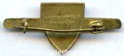 Photo 2 : NARODNI SOURUCENSTVI (NS). Mitgliedsspange 1939. Bronze...