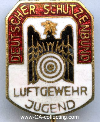 DEUTSCHER SCHÜTZEN-BUND (DSB) Abzeichen 'Luftgewehr...