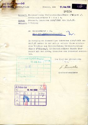 Photo 2 : REINECKE, Dr. Günther. SS-Brigadeführer und...