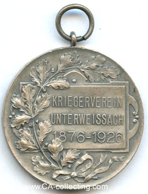 Photo 2 : UNTERWEISSACH. Medaille zum 50-jährigen Bestehen des...