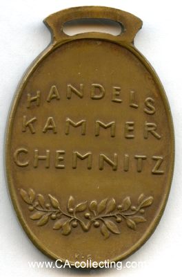 Foto 2 : CHEMNITZ. Medaille der Handelskammer Chemnitz für...