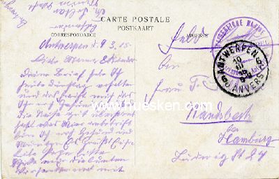 Photo 2 : POSTKARTE LOUVAIN 'Maison Pénitentiaire'. 1915 als...