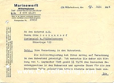 Foto 2 : ZIEB, Paul-Willy. Konteradmiral (Ing.) der Kriegsmarine,...