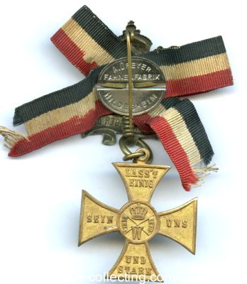 Foto 4 : LEHE a.d. WESER. Kreuz des Krieger-Verein Lehe an der...
