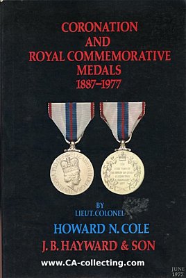 CORONATION AND ROYAL COMMEMORATIVE MEDALS 1887-1977....