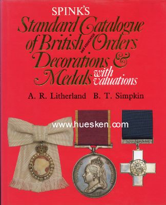 STANDARD CATALOGUE OF BRITISH ORDERS, DECORATIONS &...