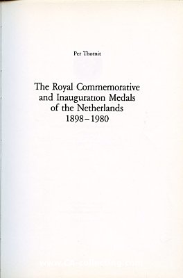 THE ROYAL COMMEMORATIVE AND INAUGURATION MEDAL OF THE...