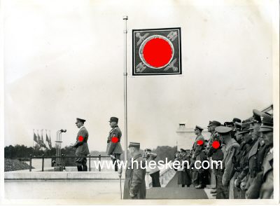 GROSSES BITTNER-PHOTO 17x23cm vom Reichsparteitag 1938:...