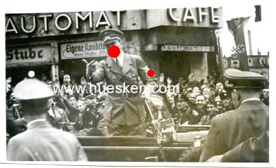 ADOLF HITLER - PHOTO 8x13cm vom 9. Oktober 1938: Hitler...